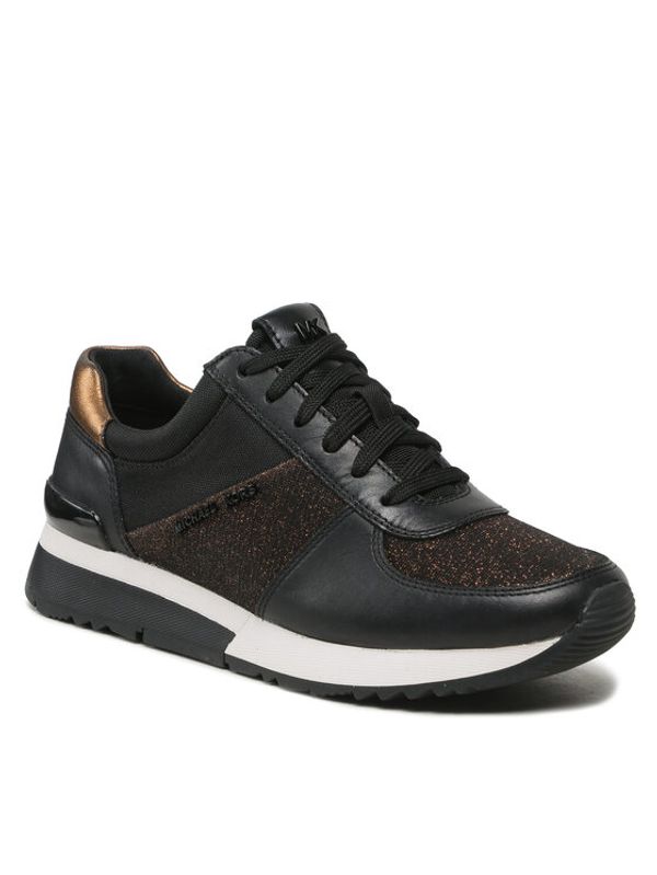 MICHAEL Michael Kors MICHAEL Michael Kors Сникърси Allie Trainer 43F3ALFS4D Черен