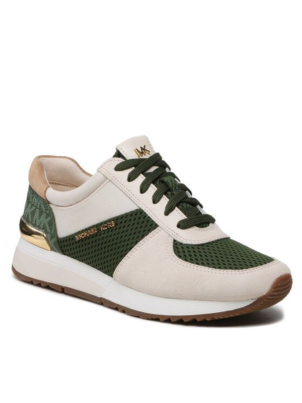 MICHAEL Michael Kors MICHAEL Michael Kors Сникърси Allie Trainer 43F3ALFS5D Зелен