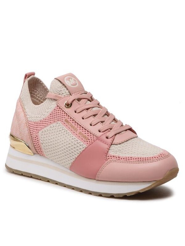 MICHAEL Michael Kors MICHAEL Michael Kors Сникърси Billie Knit Trainer 43S3BIFS2D Розов