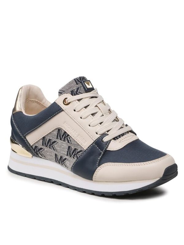 MICHAEL Michael Kors MICHAEL Michael Kors Сникърси Billie Trainer 43F3BIFS1Y Тъмносин