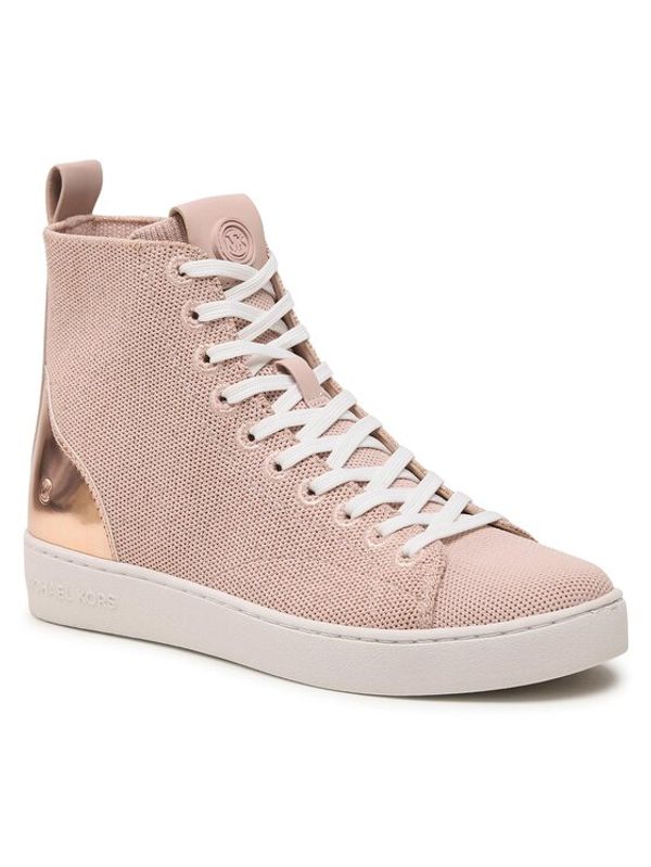 MICHAEL Michael Kors MICHAEL Michael Kors Сникърси Eddie Knit High Top 43S3NVFS2D Розов