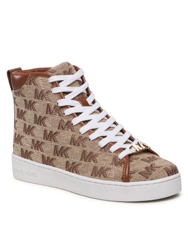 MICHAEL Michael Kors MICHAEL Michael Kors Сникърси Edie High Top 43S3NVFE1Y Бежов