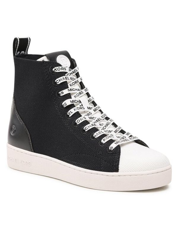 MICHAEL Michael Kors MICHAEL Michael Kors Сникърси Edie Knit High Top 43S3NVFS1D Черен