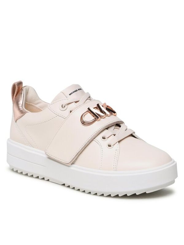 MICHAEL Michael Kors MICHAEL Michael Kors Сникърси Emmett Strap Lace Up 43S3EMFS1L Бежов