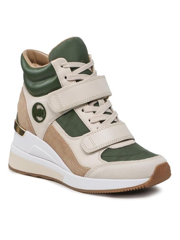 MICHAEL Michael Kors MICHAEL Michael Kors Сникърси Gentry High Top 43F3GYFE2D Бежов
