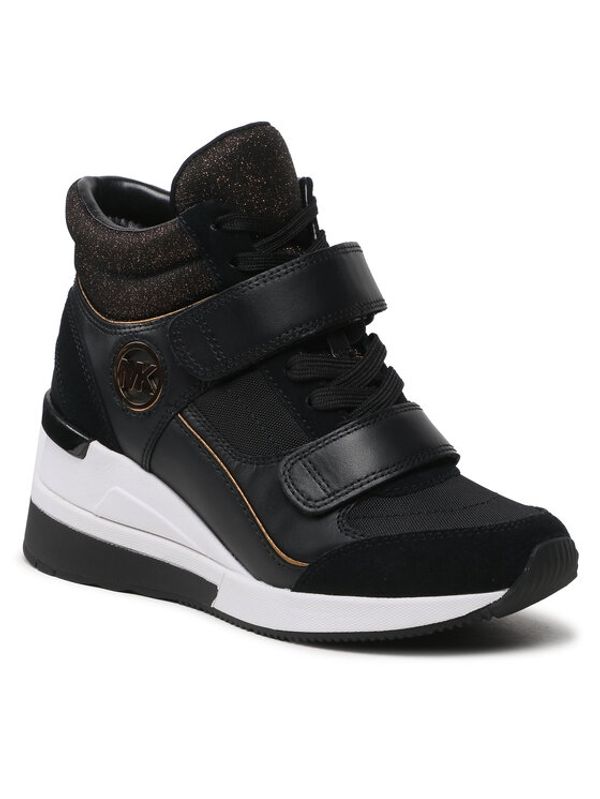 MICHAEL Michael Kors MICHAEL Michael Kors Сникърси Gentry High Top 43F3GYFE3D Черен
