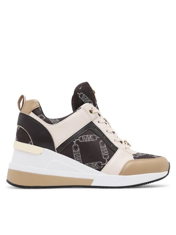 MICHAEL Michael Kors MICHAEL Michael Kors Сникърси Georgie Trainer 43F3GEFS1Y Кафяв