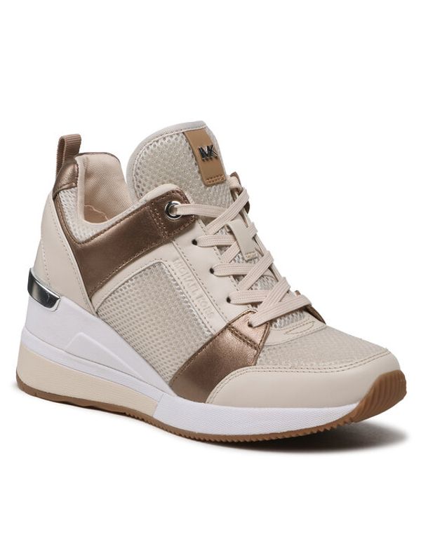 MICHAEL Michael Kors MICHAEL Michael Kors Сникърси Georgie Trainer 43F3GEFS3D Екрю