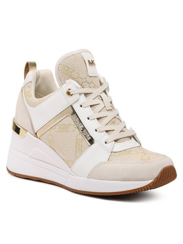 MICHAEL Michael Kors MICHAEL Michael Kors Сникърси Georgie Trainer 43S3GEFS4Y Бежов