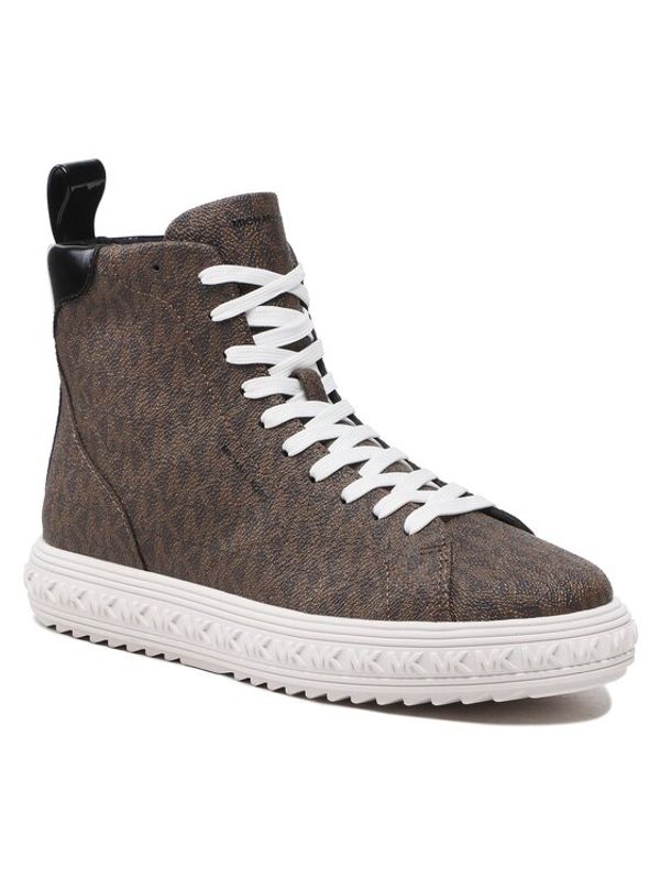 MICHAEL Michael Kors MICHAEL Michael Kors Сникърси Grove High Top 43F2GVFE6B Кафяв