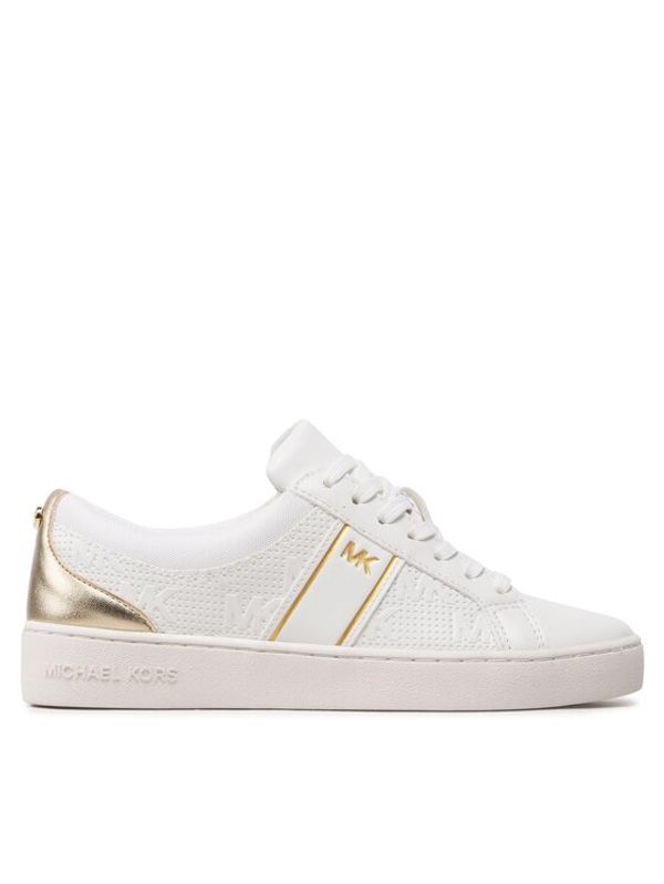 MICHAEL Michael Kors MICHAEL Michael Kors Сникърси Juno Stripe Lacu Up 43S3JUFSCB Бял