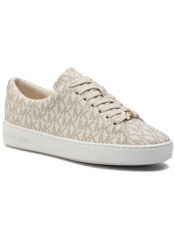 MICHAEL Michael Kors MICHAEL Michael Kors Сникърси Keaton Lace Up 43R5KTFP1B Бежов