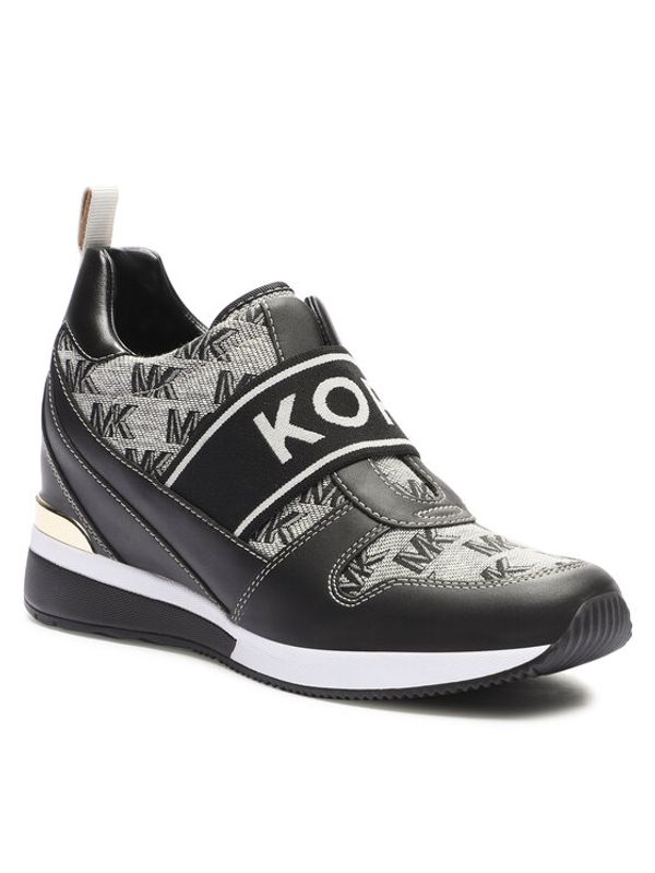 MICHAEL Michael Kors MICHAEL Michael Kors Сникърси Maven Slip On Trainer 43F3MVFP2Y Черен