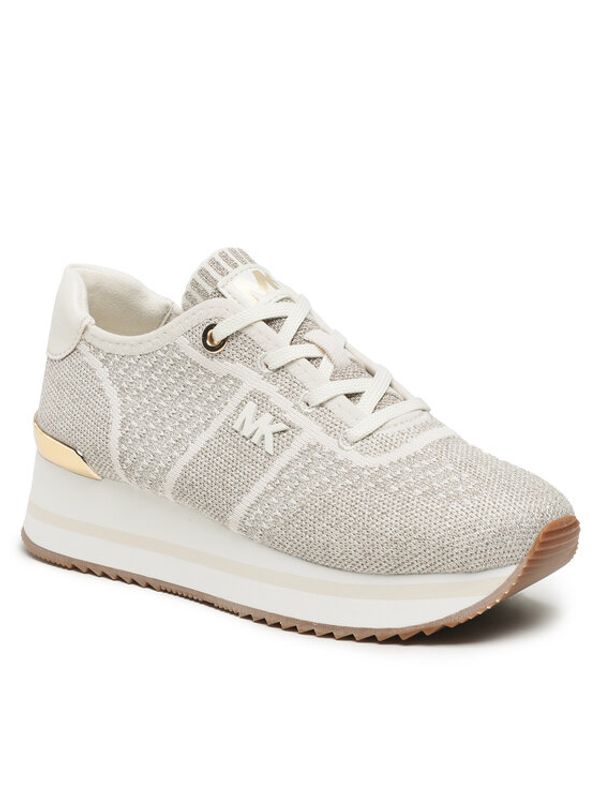 MICHAEL Michael Kors MICHAEL Michael Kors Сникърси Monique Knit Trainer 43F3MQFSAM Бежов