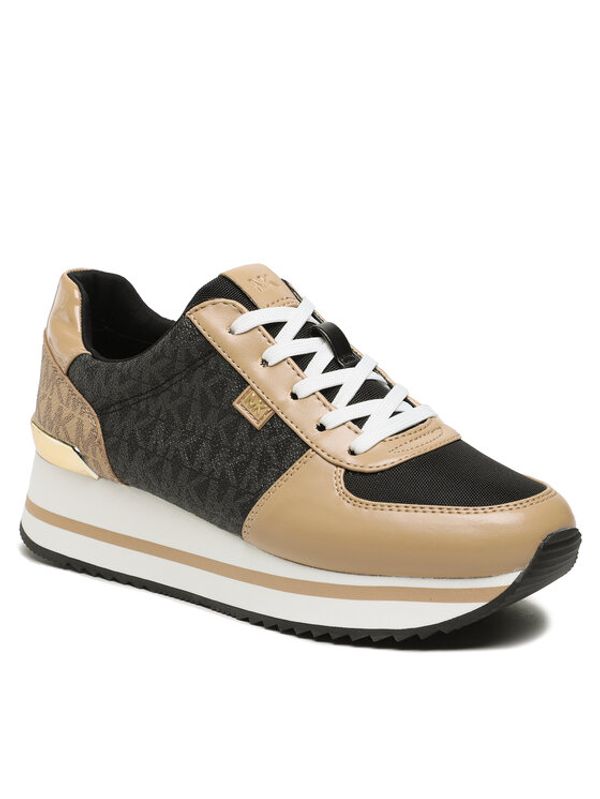 MICHAEL Michael Kors MICHAEL Michael Kors Сникърси Monique Trainer 43F3MQFSAB Кафяв