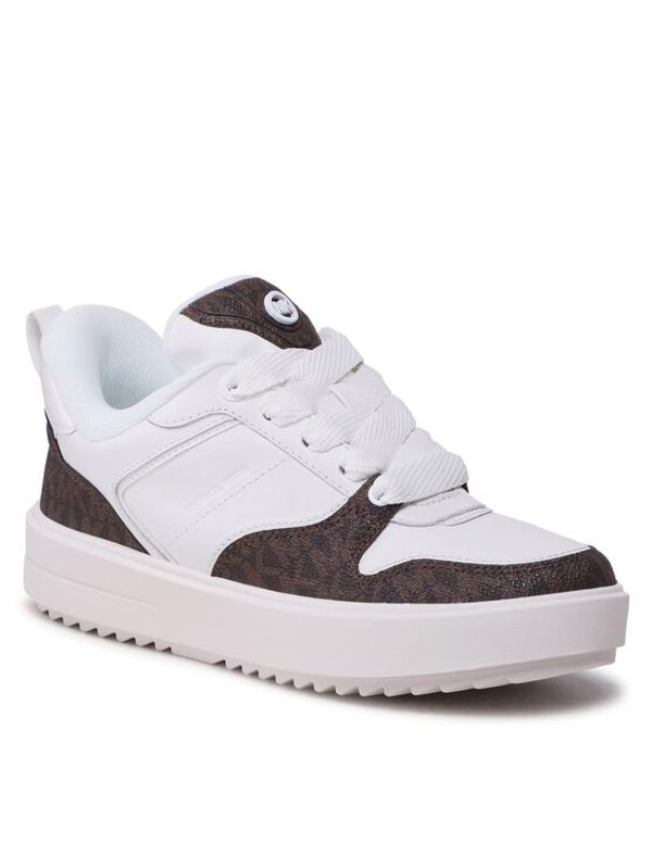 MICHAEL Michael Kors MICHAEL Michael Kors Сникърси Rumi Lace Up 43F3RMFS3L Кафяв