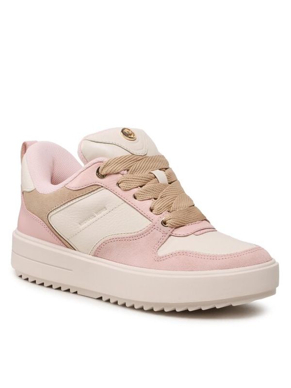 MICHAEL Michael Kors MICHAEL Michael Kors Сникърси Rumi Lace Up 43F3RMFS4L Бежов