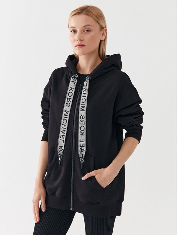 MICHAEL Michael Kors MICHAEL Michael Kors Суитшърт MF3513R5QU Черен Relaxed Fit