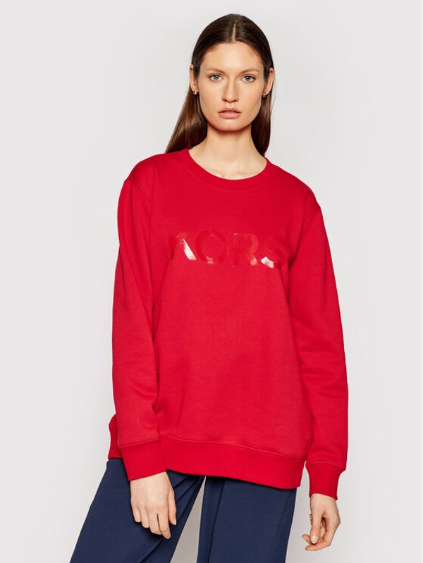MICHAEL Michael Kors MICHAEL Michael Kors Суитшърт MS1501I23G Червен Regular Fit