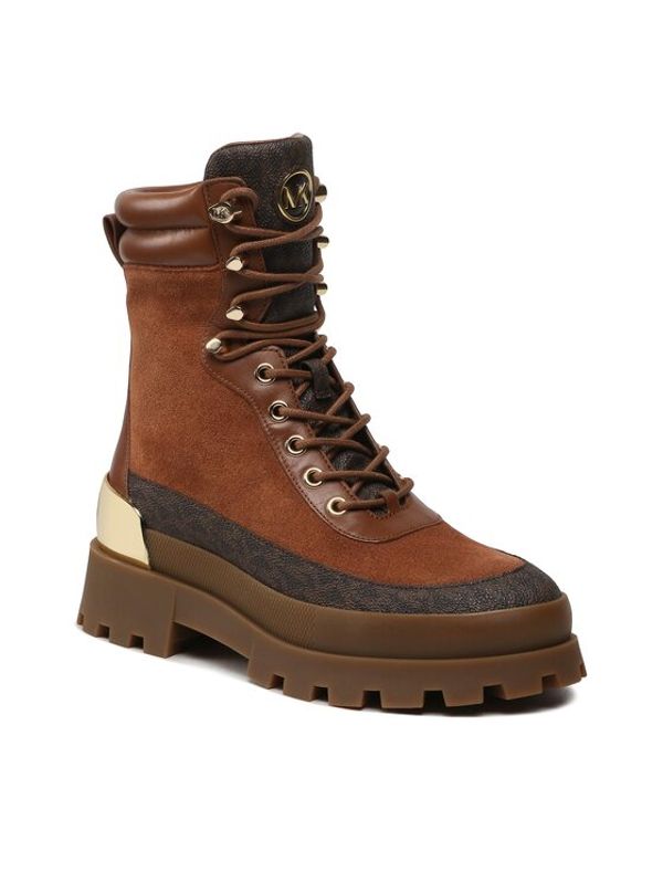 MICHAEL Michael Kors MICHAEL Michael Kors Туристически oбувки Rowan Lace Up Bootie 40F3RWFE6S Кафяв
