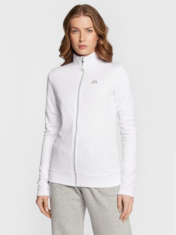 Mico Mico Суитшърт от техническо трико MA00768 Бял Slim Fit