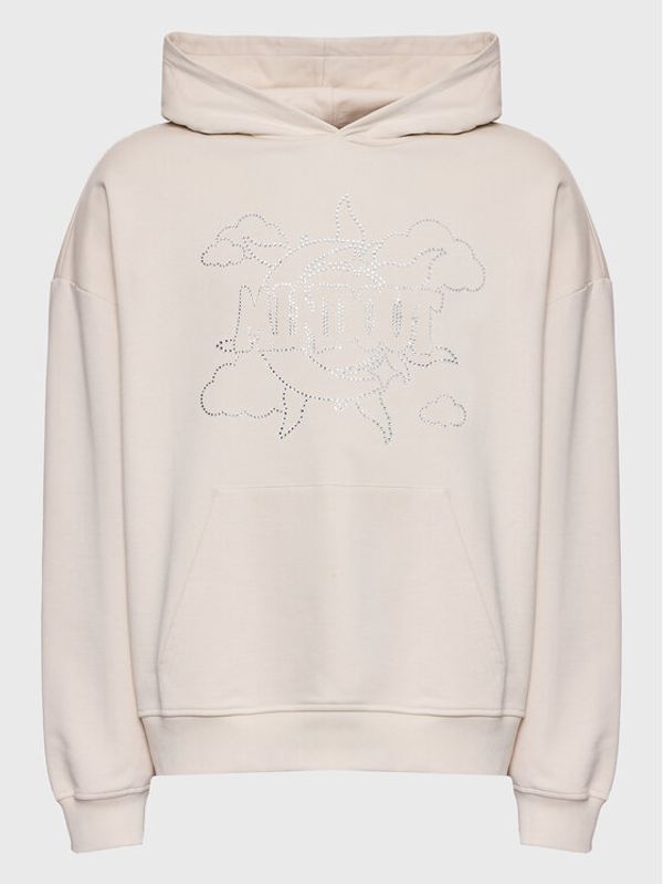 Mindout Mindout Суитшърт Eclipse E2023-1 Екрю Regular Fit