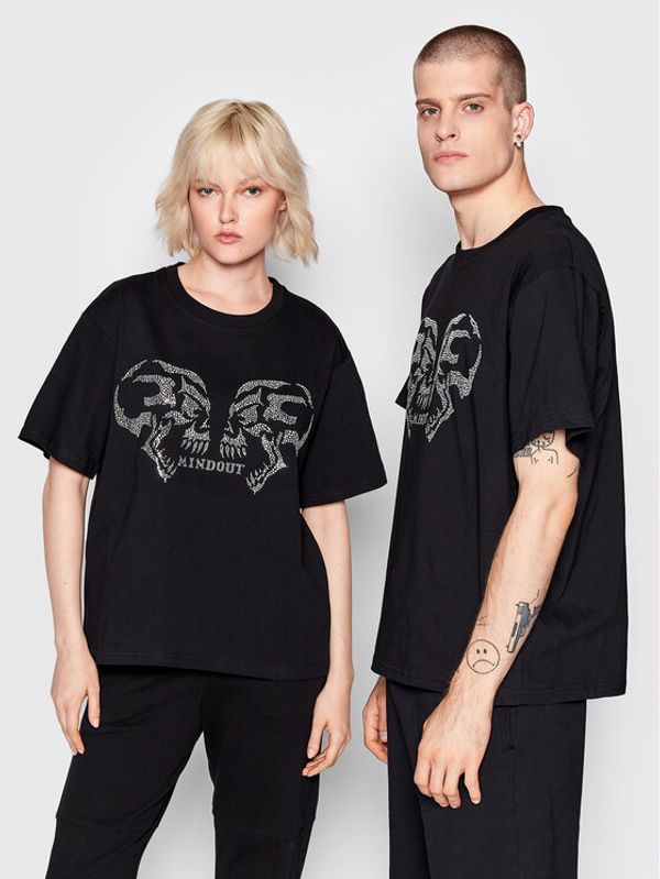 Mindout Mindout Тишърт Unisex Rage Черен Oversize