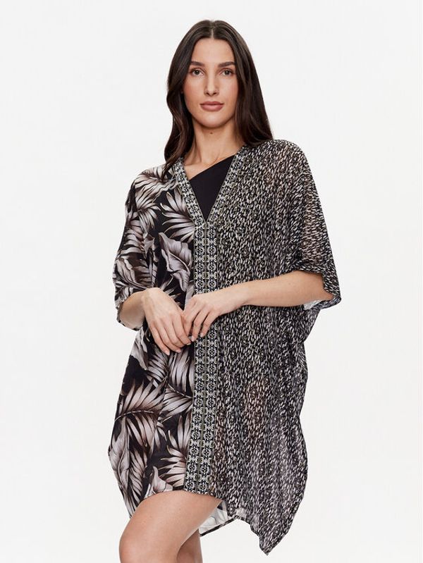 Miraclesuit Miraclesuit Пончо Caftanpon 6553998 Черен