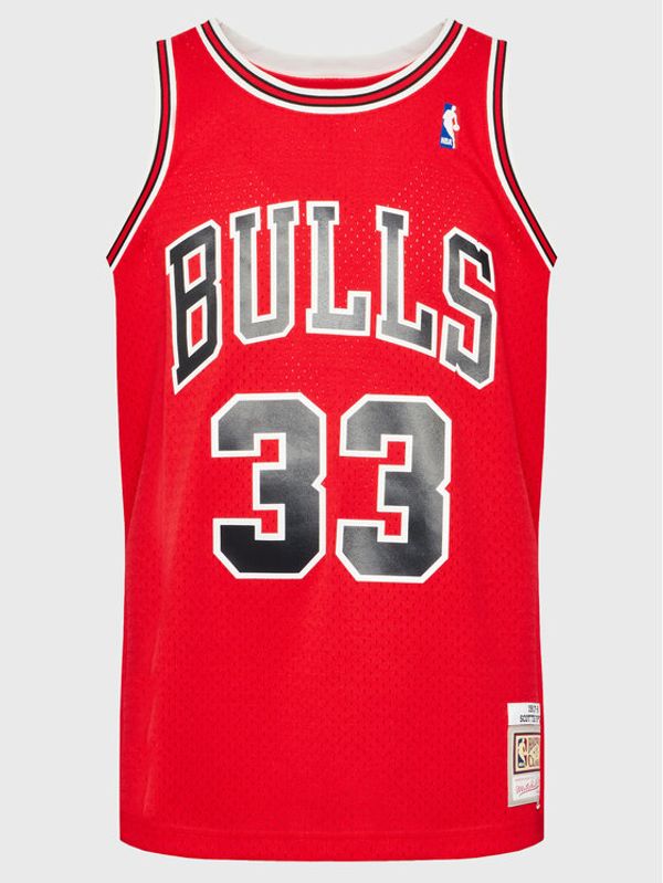 Mitchell & Ness Mitchell & Ness Мъжки топ SMJYGS18153 Червен Regular Fit
