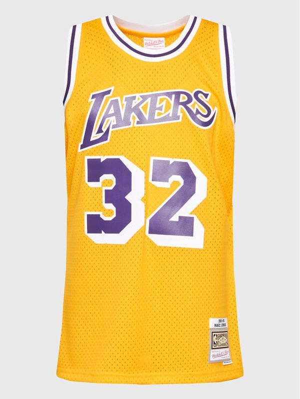 Mitchell & Ness Mitchell & Ness Мъжки топ SMJYGS18175 Жълт Regular Fit