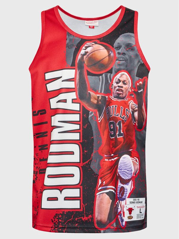 Mitchell & Ness Mitchell & Ness Мъжки топ TNMK501 Черен Regular Fit