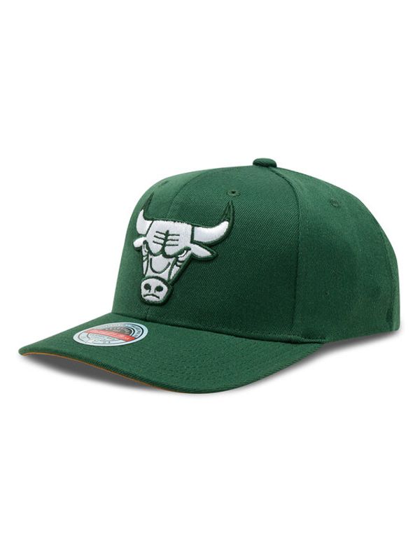 Mitchell & Ness Mitchell & Ness Шапка с козирка Chicago Bulls 6HSSINTL974 Зелен