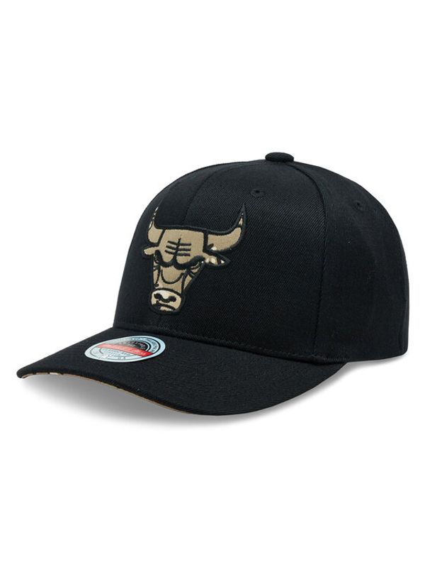 Mitchell & Ness Mitchell & Ness Шапка с козирка Chicago Bulls 6HSSINTL978 Черен