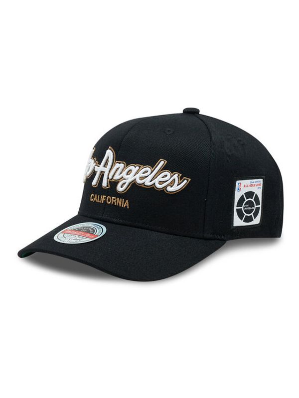 Mitchell & Ness Mitchell & Ness Шапка с козирка Los Angeles Lakers 6HSSHATS-040 Черен