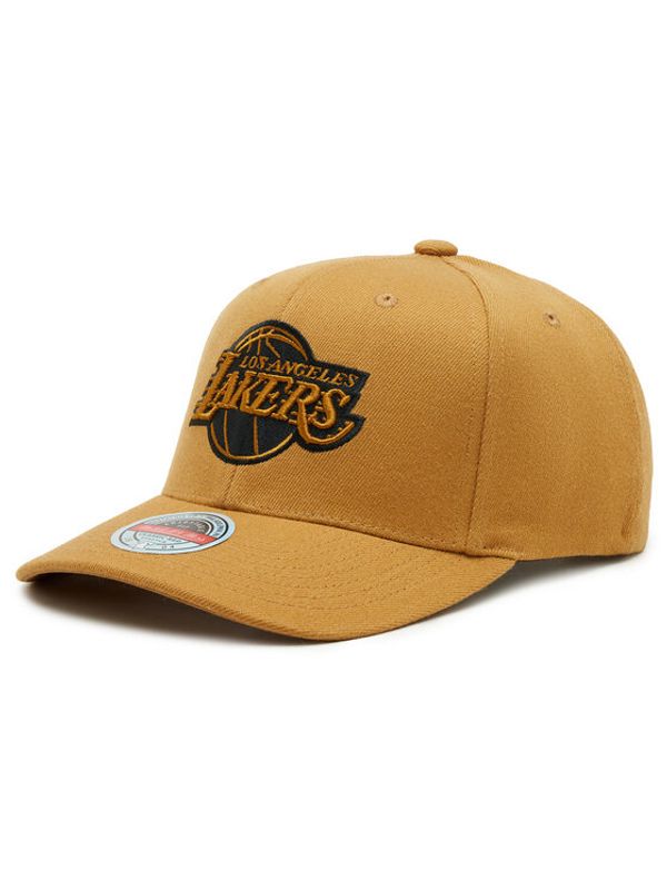 Mitchell & Ness Mitchell & Ness Шапка с козирка Los Angeles Lakers 6HSSINTL980 Бежов