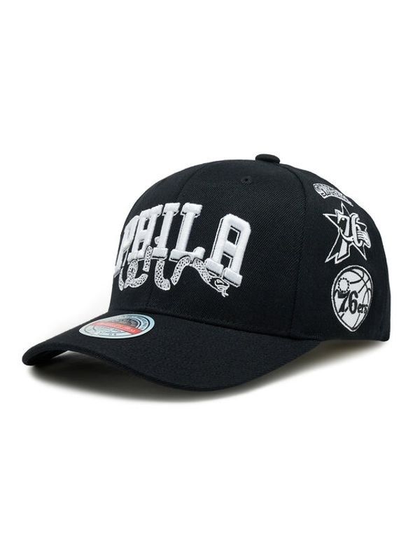Mitchell & Ness Mitchell & Ness Шапка с козирка Philadelphia 6HSSFH21HW009 Черен