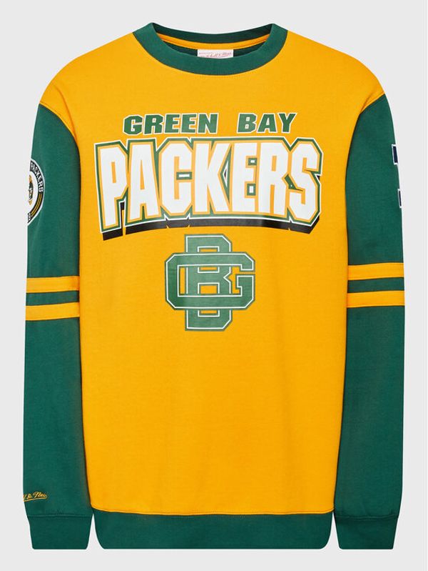 Mitchell & Ness Mitchell & Ness Суитшърт FCPO3400 Жълт Regular Fit