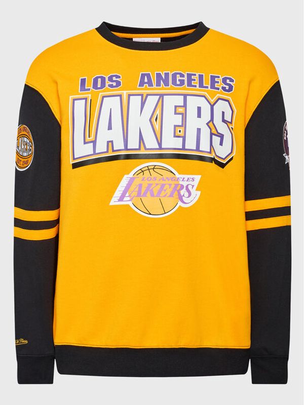 Mitchell & Ness Mitchell & Ness Суитшърт FCPO3400 Жълт Regular Fit