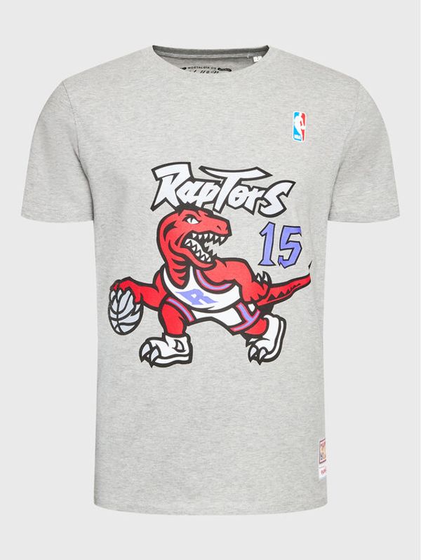 Mitchell & Ness Mitchell & Ness Тишърт BMTRINTL1074 Сив Regular Fit