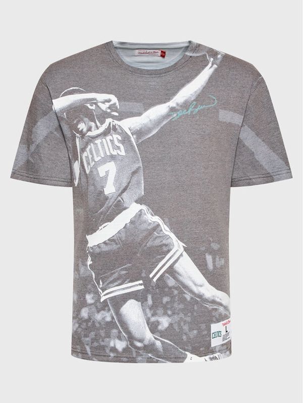 Mitchell & Ness Mitchell & Ness Тишърт TCRW3401 Сив Regular Fit