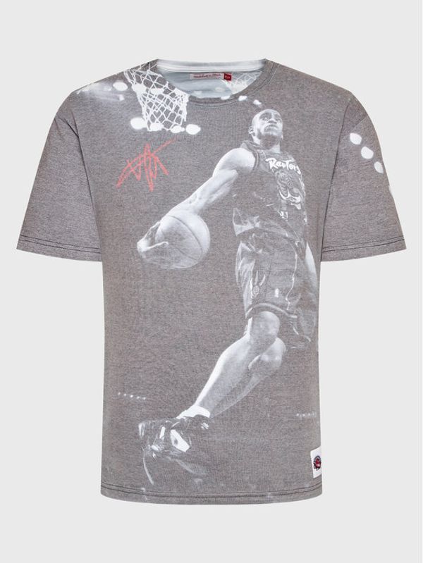 Mitchell & Ness Mitchell & Ness Тишърт TCRW3401 Сив Regular Fit