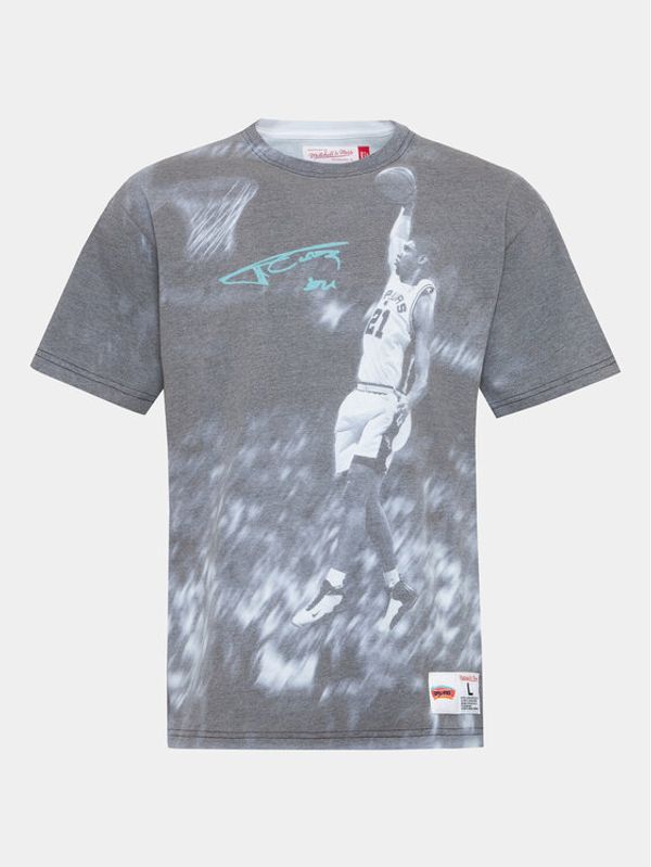 Mitchell & Ness Mitchell & Ness Тишърт TCRW3401 Сив Regular Fit