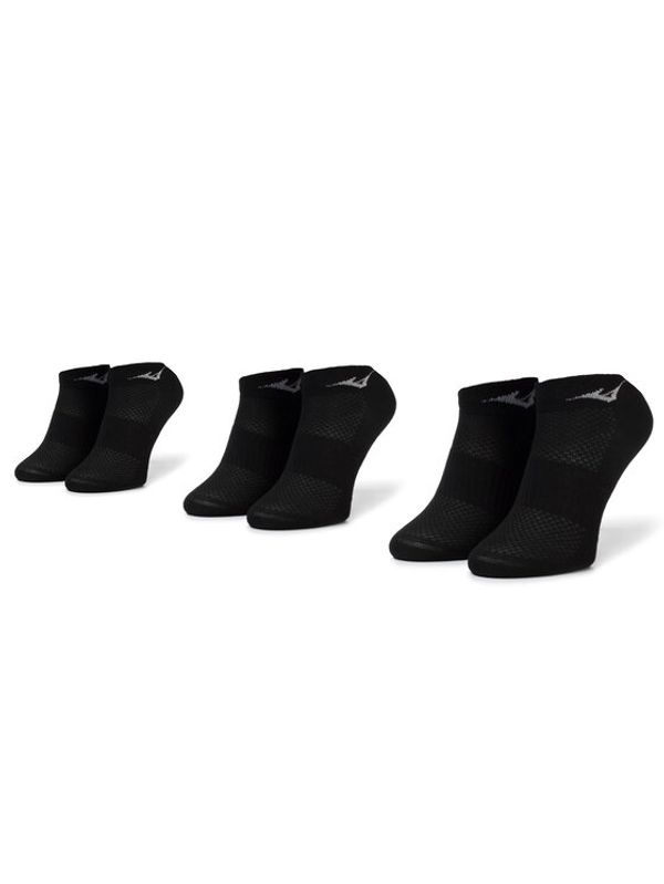 Mizuno Mizuno Комплект 3 чифта къси чорапи дамски Training Mid 3P 67UU950 Черен