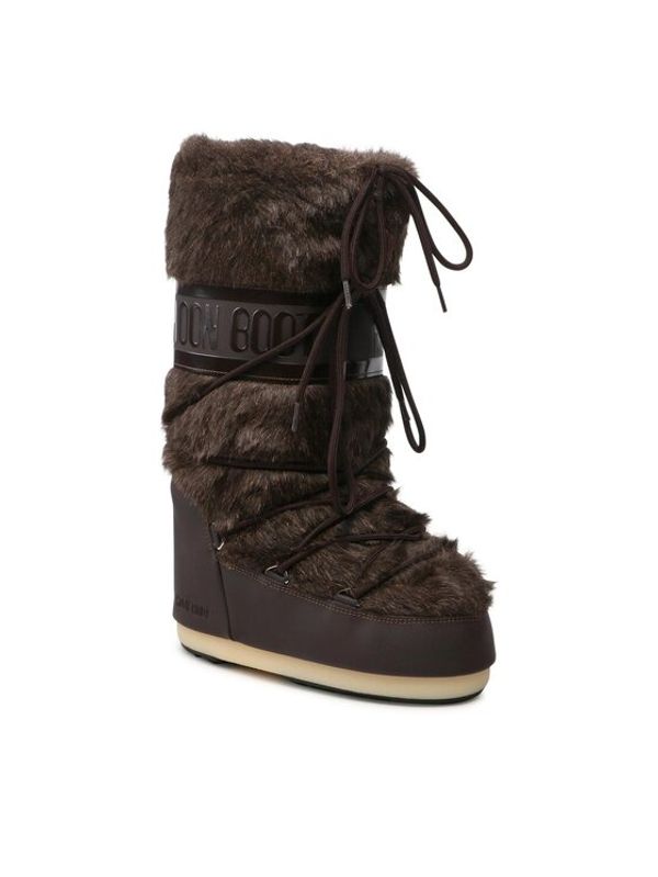 Moon Boot Moon Boot Апрески Icon Faux Fur 14089000 Кафяв
