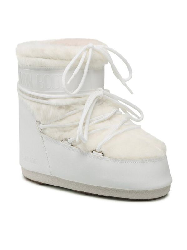 Moon Boot Moon Boot Апрески Icon Low Faux Fur 14093900002 Бял