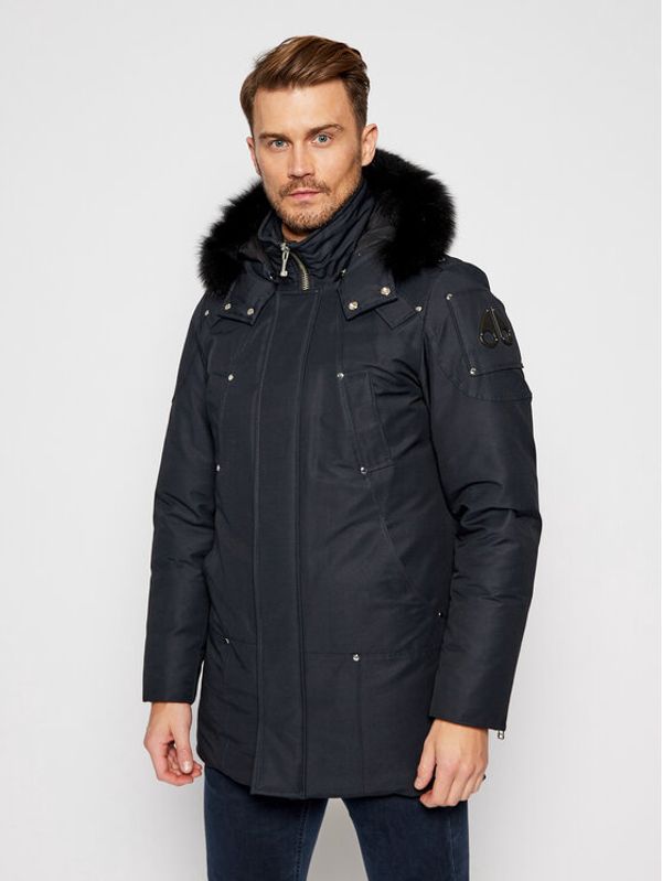 Moose Knuckles Moose Knuckles Парка Stirling MK4661MP Тъмносин Regular Fit