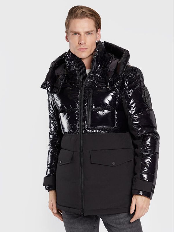 Moose Knuckles Moose Knuckles Пухено яке Dugald 2 M32MJ139 Черен Regular Fit