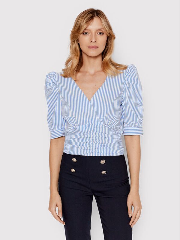 Morgan Morgan Блуза 212-OTOU1 Син Regular Fit