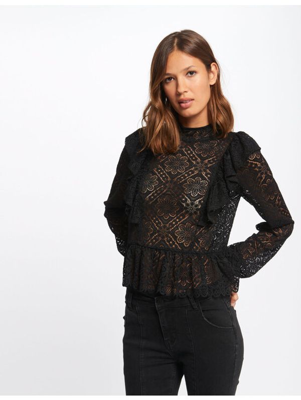 Morgan Morgan Блуза 212-TVOL Черен Regular Fit
