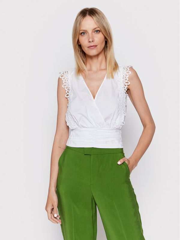 Morgan Morgan Блуза 221-OVIDA Бял Regular Fit